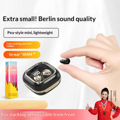 Wireless Mini Hidden In-Ear Noise Cancelling Bluetooth Earbuds
