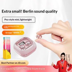 Wireless Mini Hidden In-Ear Noise Cancelling Bluetooth Earbuds