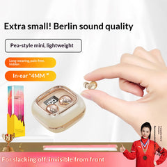 Wireless Mini Hidden In-Ear Noise Cancelling Bluetooth Earbuds