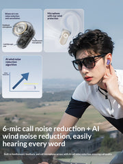 Mini Bluetooth Earphones True Wireless Semi-In-Ear