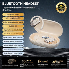 Wireless bone conduction Bluetooth headphones