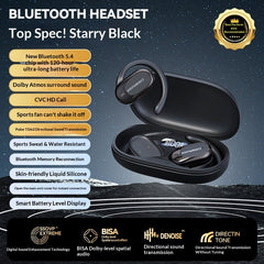 Wireless bone conduction Bluetooth headphones