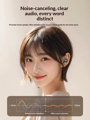 Wireless Bluetooth Earphones with In-Ear Noise Cancellation
