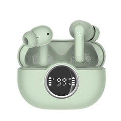 Wireless Earbuds, 48Hrs 2026 Bluetooth Headphones, Hi-Fi Stereo Deep Bass Ear Buds, ENC Noise Cancelling Mic, Clear Calls, IP-X7 Waterproof, USB Sport Earphones in Ear for Phones Laptop Pad, White