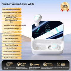 Wireless Bluetooth Earphones with In-Ear Noise Cancellation