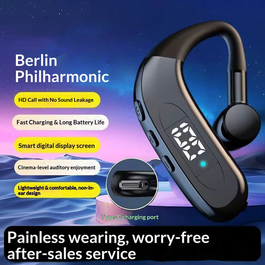 New Hook-On Bluetooth Earphones | Long Lasting Battery