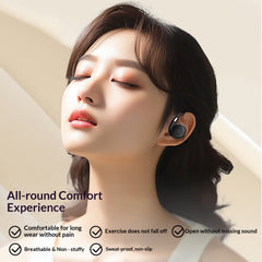 Open-Ear Bone Conduction Concept Bluetooth Earhooks